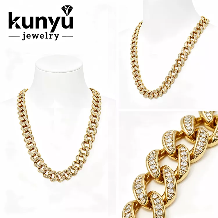Gold Hip Hop Necklace 