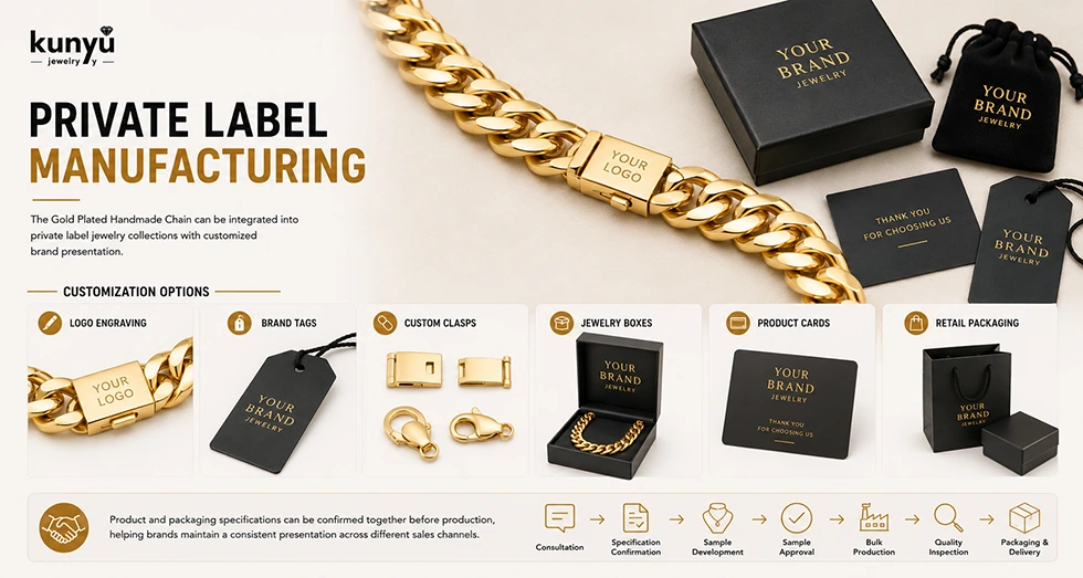 Punk Style Chain Belt